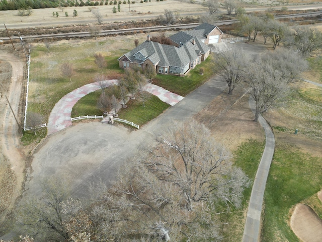 121 Quail Blvd, Amarillo, TX 79124 - aerial view of property and surrounding area with rural landscape