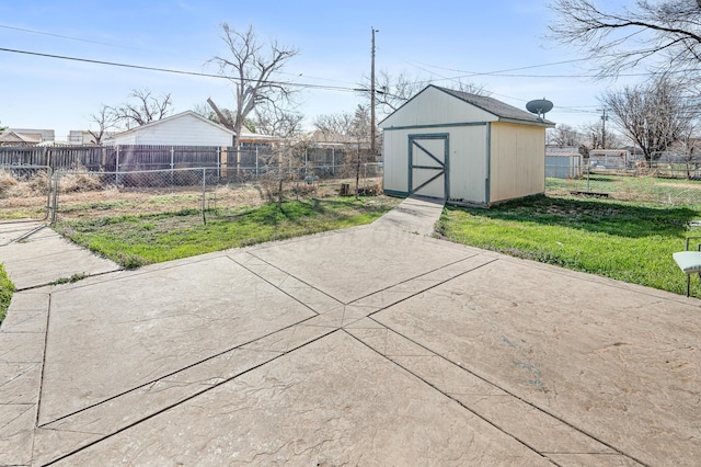 exterior space with fence private yard