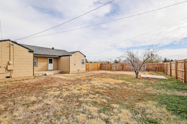 1308 Haggard St, Borger, TX 79007 - view of yard featuring a fenced backyard