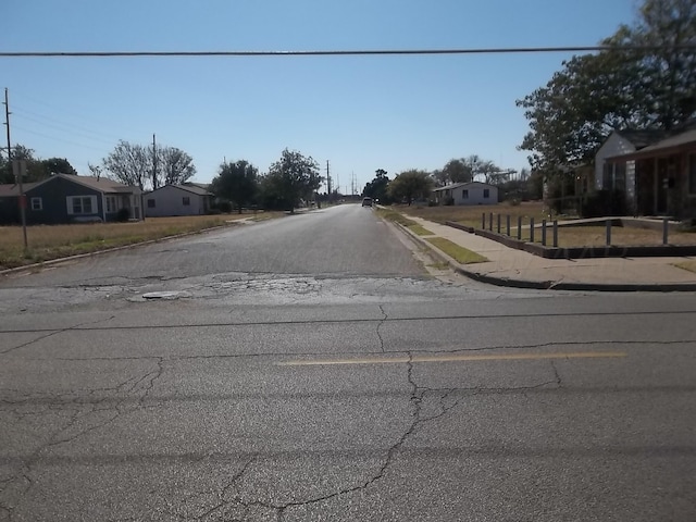 view of road