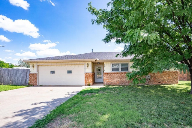 5101 Pin Oak Dr, Amarillo, TX 79110 - single story home with an attached garage, brick siding, and concrete driveway