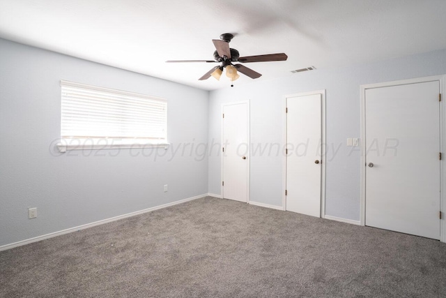 5101 Pin Oak Dr, Amarillo, TX 79110 - unfurnished bedroom with carpet floors and ceiling fan