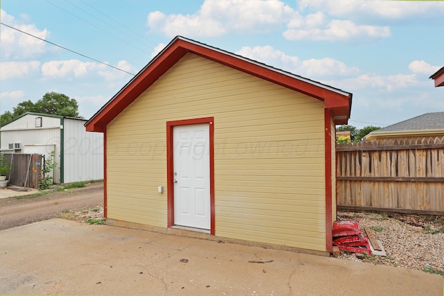 7303 Jameson Dr, Amarillo, TX 79121 - view of outbuilding