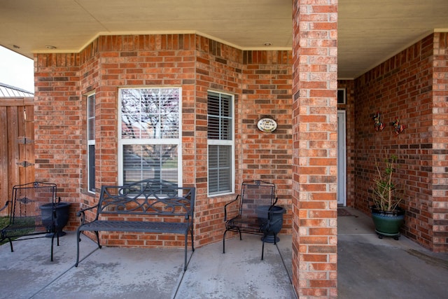 8103 El Paso Dr, Amarillo, TX 79118 - property entrance featuring brick siding