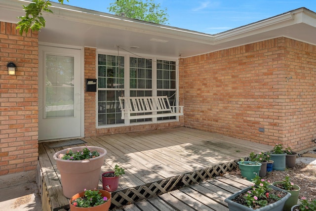 3515 Linda Dr, Amarillo, TX 79109 - view of wooden deck