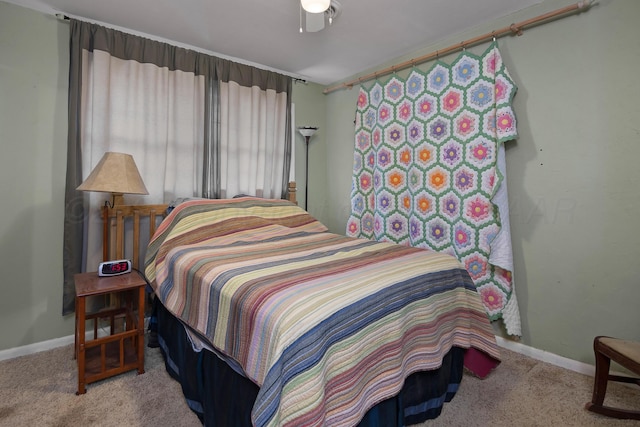 3515 Linda Dr, Amarillo, TX 79109 - carpeted bedroom with baseboards