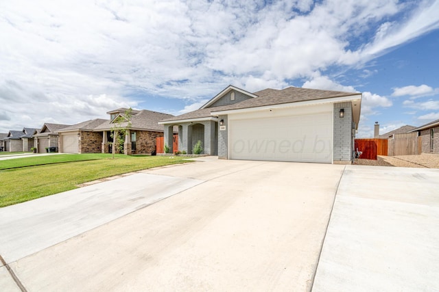 1800 Morningside Ave, Amarillo, TX 79118 - single story home featuring concrete driveway, an attached garage, and brick siding