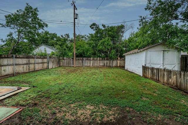 3704 Fountain Ter, Amarillo, TX 79106 - view of yard