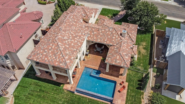 aerial view