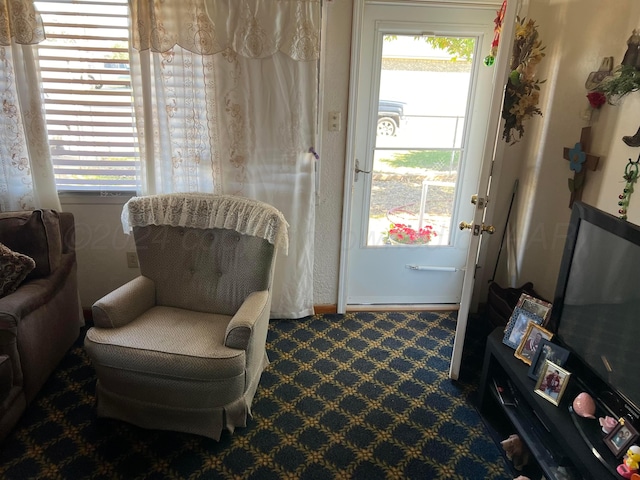 view of sitting room