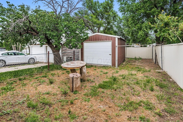 131 S Nelson St, Pampa, TX 79065 - fenced backyard featuring an outbuilding