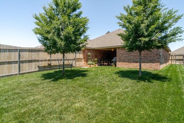 3507 Spokane Ave, Amarillo, TX 79118 - view of yard