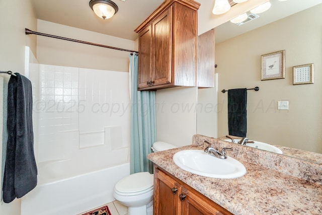 3507 Spokane Ave, Amarillo, TX 79118 - bathroom featuring vanity and shower / bath combo