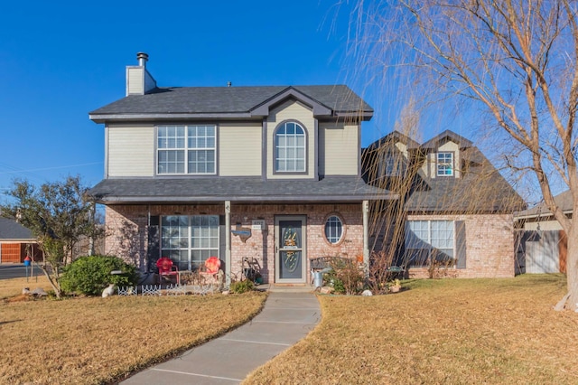 front of property featuring a front yard