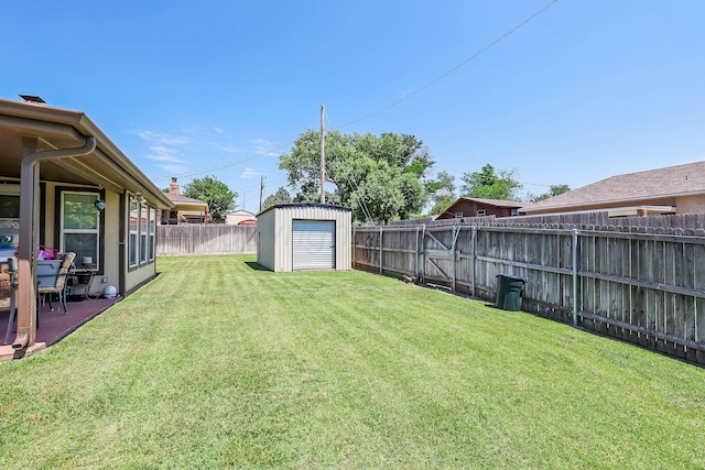 6728 Arroyo Dr, Amarillo, TX 79108 - view of yard