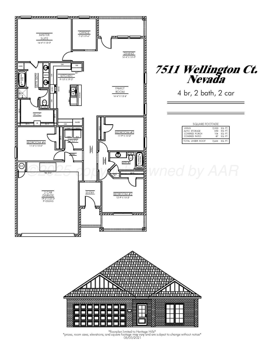 7511 Wellington Ct, Amarillo, TX 79119 - room layout