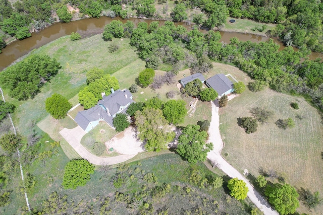 212 S Timbercreek Dr, Amarillo, TX 79118 - aerial view of property's location with a nearby body of water