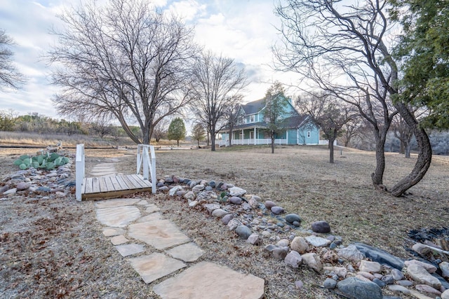 212 S Timbercreek Dr, Amarillo, TX 79118 - view of yard