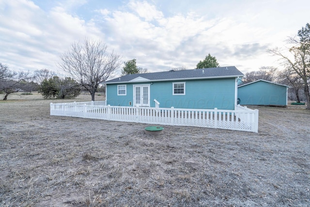 212 S Timbercreek Dr, Amarillo, TX 79118 - view of front of home with french doors