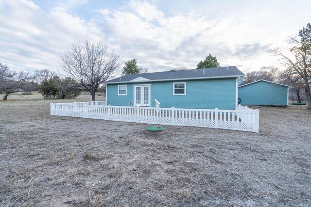 212 S Timbercreek Dr, Amarillo, TX 79118 - view of front of home with french doors