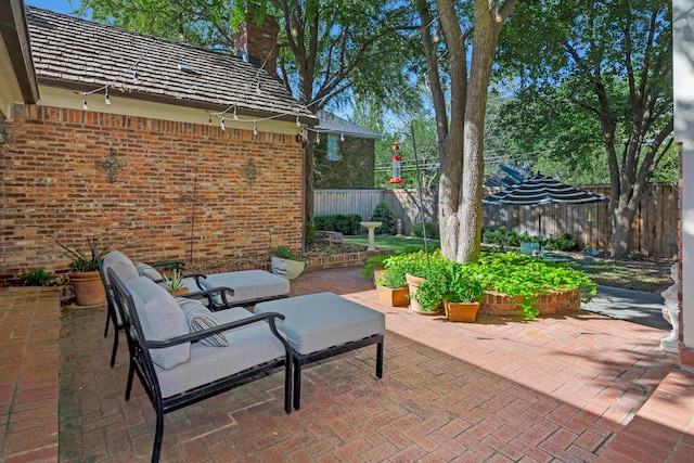 2606 S Lipscomb St, Amarillo, TX 79109 - view of patio