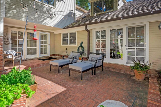 2606 S Lipscomb St, Amarillo, TX 79109 - view of patio / terrace with an outdoor hangout area