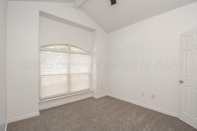 6203 Donda St, Amarillo, TX 79118 - spare room featuring carpet and ceiling fan