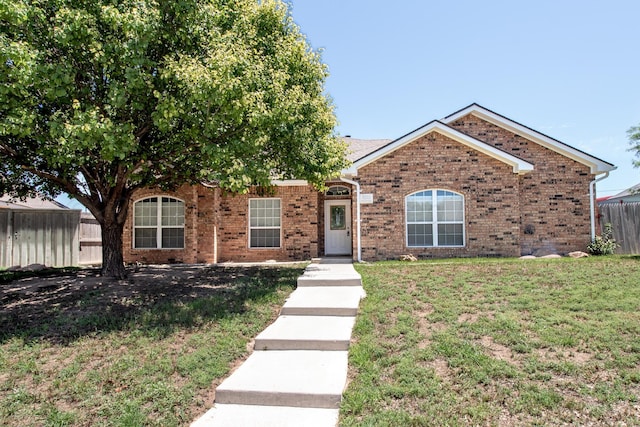 6203 Donda St, Amarillo, TX 79118 - view of front of home with brick siding
