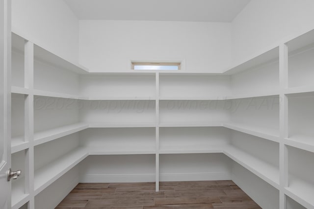 view of pantry