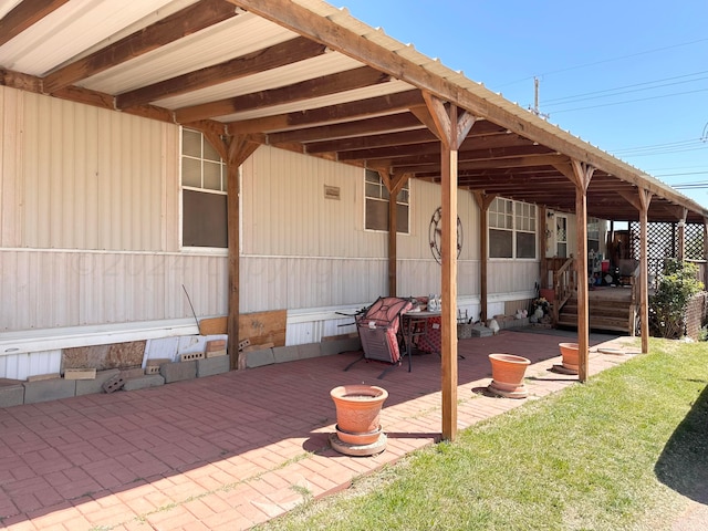 view of patio / terrace