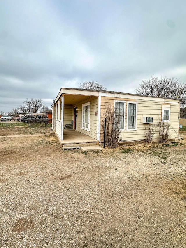 view of rear view of house