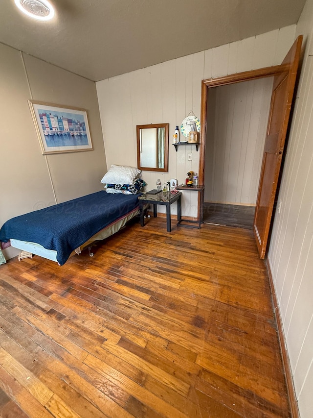 600 S Williston St, White Deer, TX 79097 - bedroom featuring hardwood / wood-style floors
