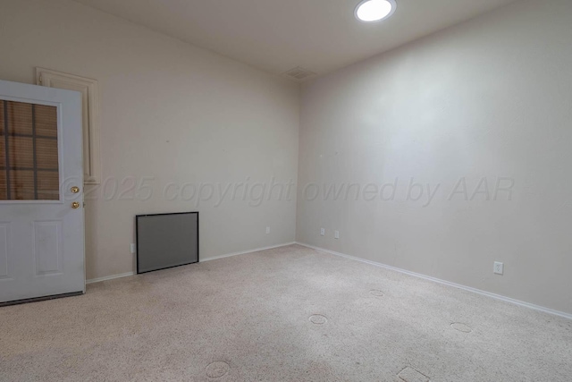 7402 Park Ridge Dr, Amarillo, TX 79119 - carpeted empty room featuring baseboards