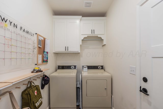25 Nicci Ln, Canyon, TX 79015 - laundry room featuring cabinet space and washer and dryer