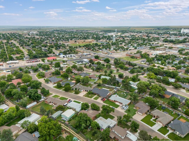 123 Bellaire Ave, Dumas, TX 79029 - aerial view of property's location with nearby suburban area