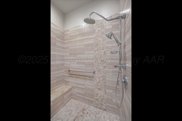 8205 S Liberty Cir, Amarillo, TX 79119 - full bathroom with tiled shower