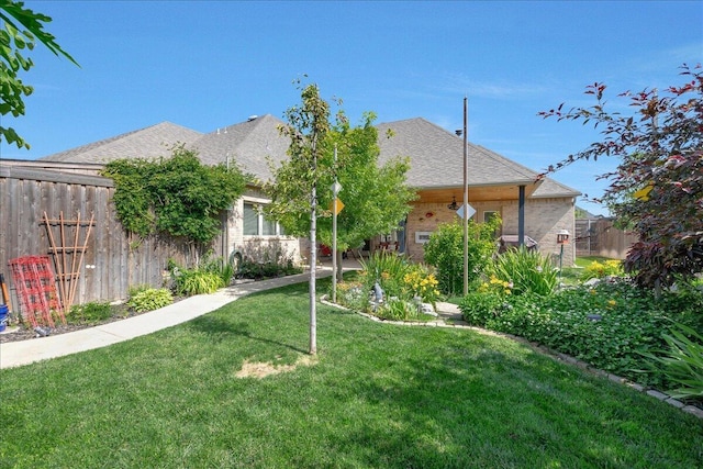 8205 S Liberty Cir, Amarillo, TX 79119 - view of yard