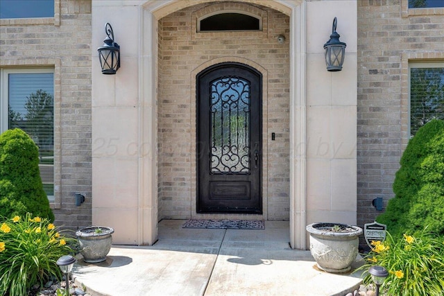 8205 S Liberty Cir, Amarillo, TX 79119 - view of exterior entry with brick siding