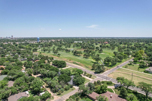 4512 Gem Lake Rd, Amarillo, TX 79106 - aerial view of a tree filled landscape and a golf course