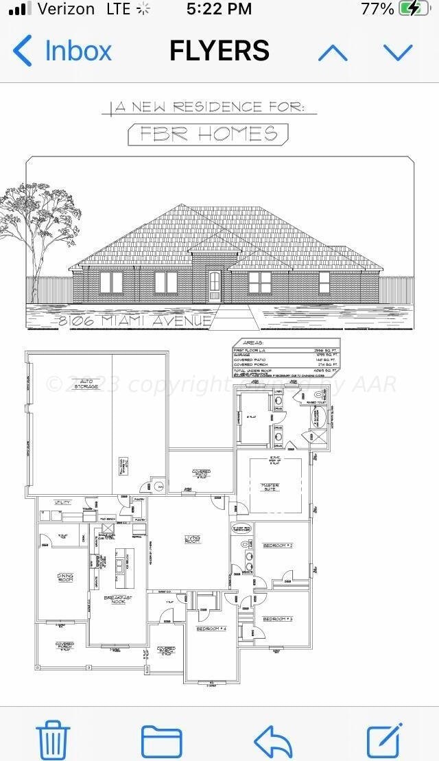 8106 Miami Ave, Amarillo, TX 79118 - floor plan / room layout