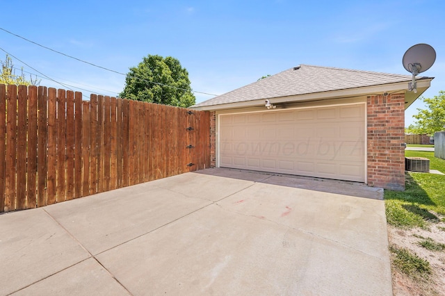 2002 SW 61st Ave, Amarillo, TX 79118 - detached garage featuring central AC