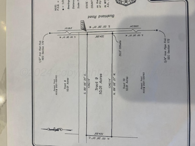 Bushland Rd, Tract Amarillo TX, 79119 land for sale