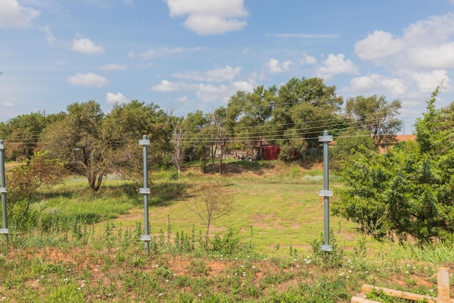 707 N Arkansas St, Shamrock, TX 79079 - view of yard