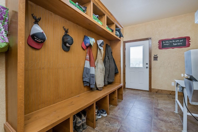 view of mudroom