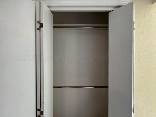 view of closet