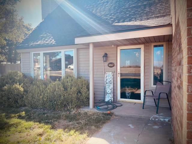 145 Pioneer Dr, Booker, TX 79005 - entrance to property with a chimney