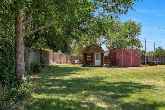 100 S Avondale St, Amarillo, TX 79106 - fenced backyard with a storage unit