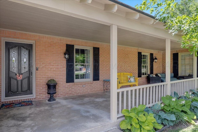 100 S Avondale St, Amarillo, TX 79106 - property entrance with a porch and brick siding
