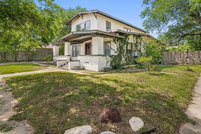 300 E 4th St, Clarendon, TX 79226 - view of front of property with stucco siding and brick siding