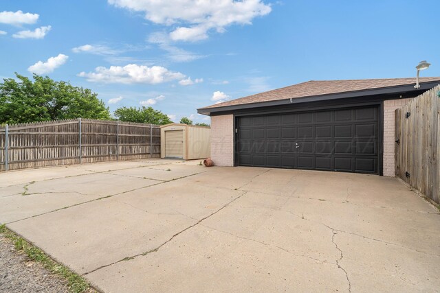 3100 Pittsburg St, Amarillo, TX 79103 - view of detached garage